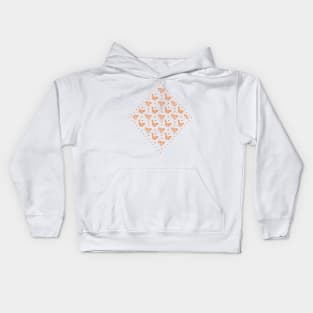 Monarch Butterfly Pattern Kids Hoodie